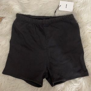 JOAH BROWN fitted sweat short